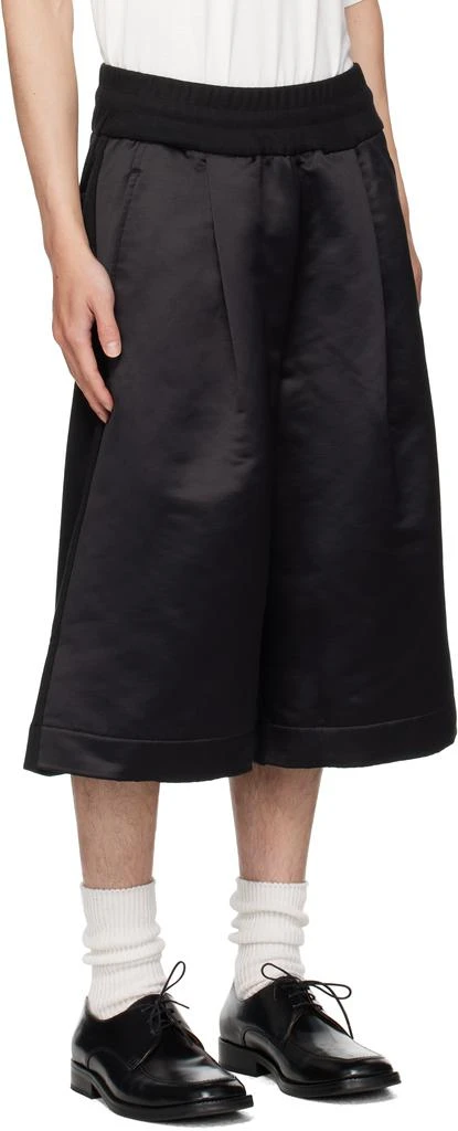 Dries Van Noten Black Paneled Shorts 2