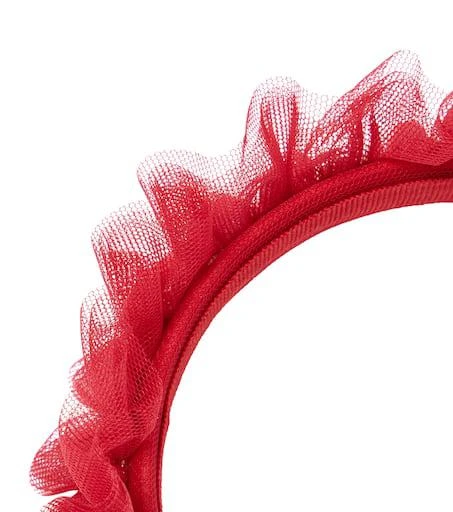 IL GUFO Tulle headband 2