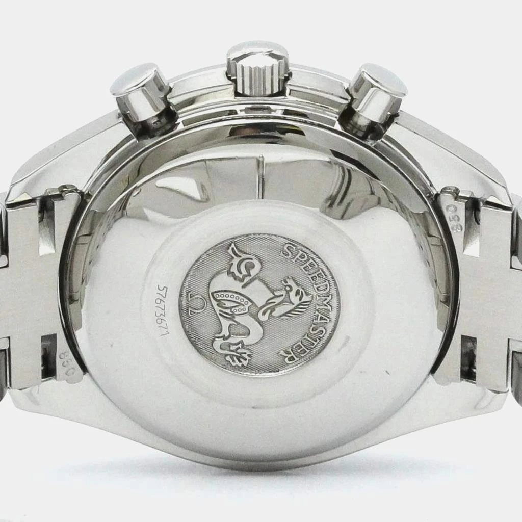 Omega Omega Silver Stainless Steel Speedmaster 3513.30 Automatic Men's Wristwatch 39 mm 6