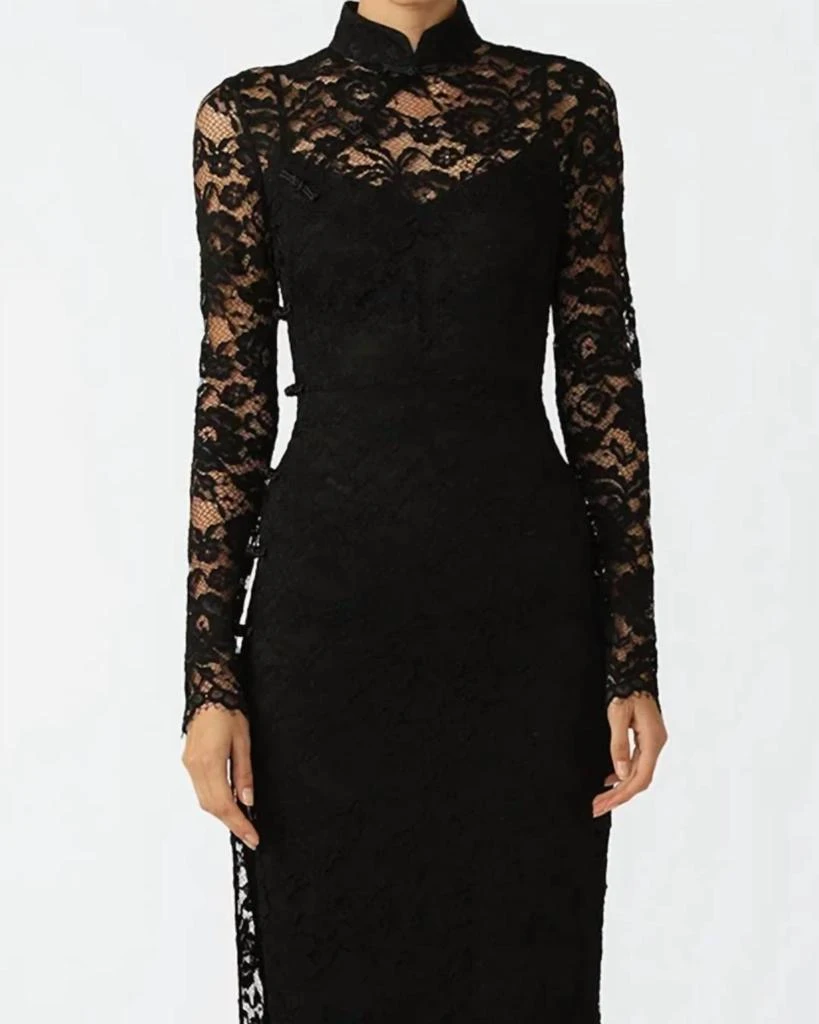 chinese dress ladies Rosana Lace Dress – SAU LEE main image 1