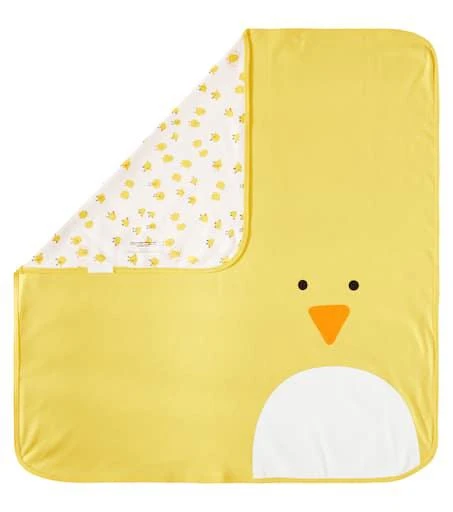 Stella McCartney Baby cotton bodysuit, blanket, and hat set 2