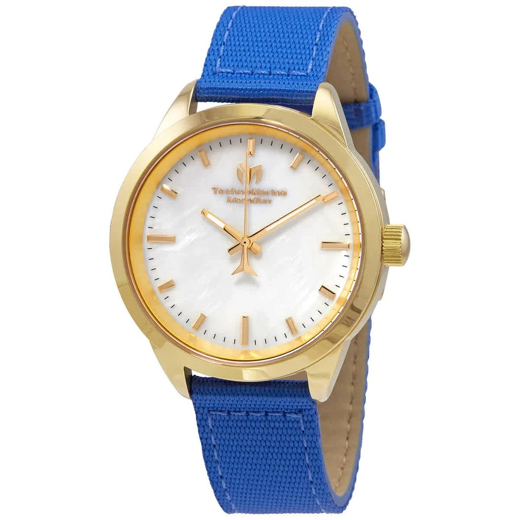 TechnoMarine MoonSun Quartz Mother of Pearl Dial Ladies Watch TM-820001 1