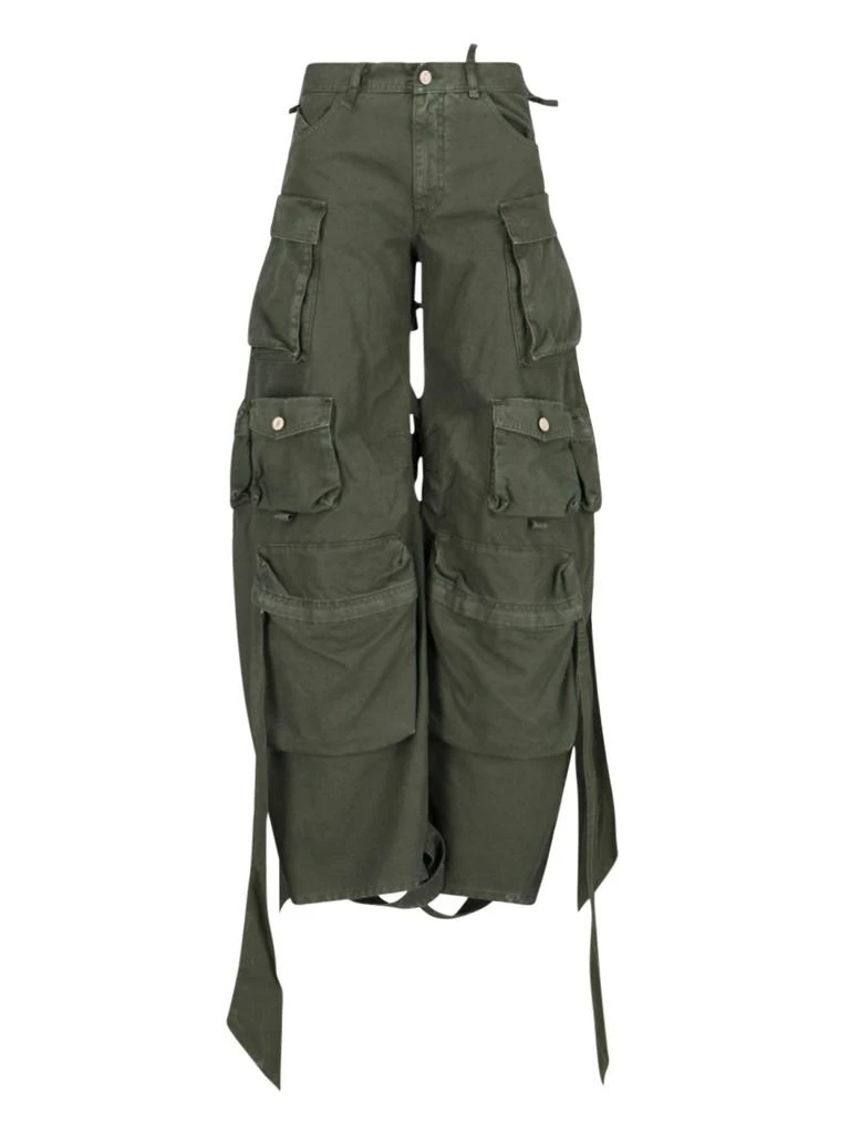 The Attico The Attico Cut-Out Cargo Pants 1