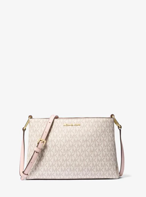 Michael Kors Trisha Medium Logo Crossbody Bag 1