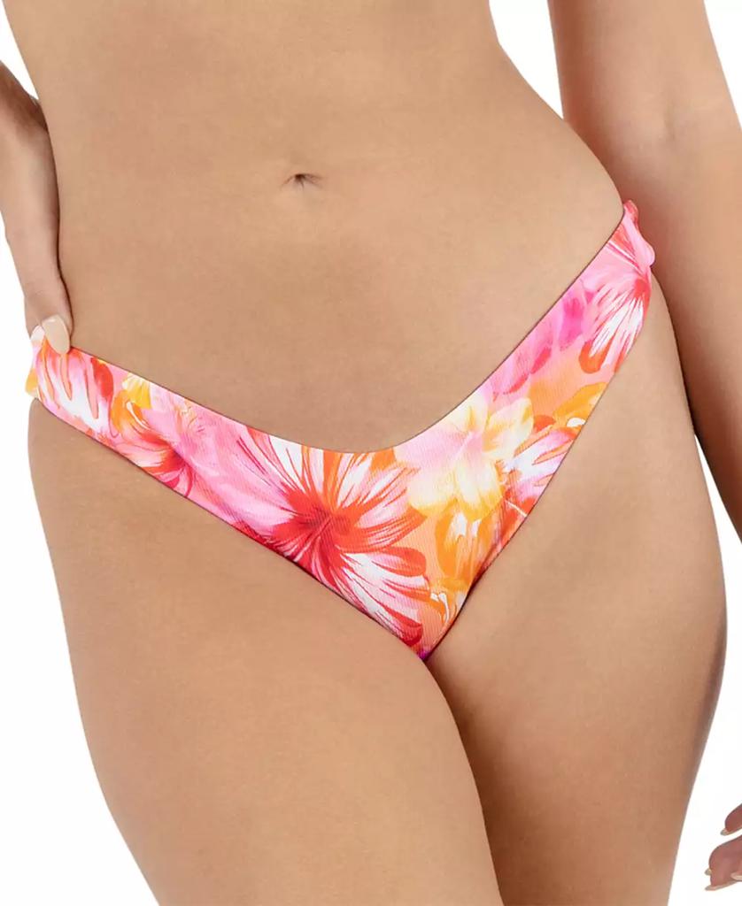 Hurley Juniors' Tropic Dreams Cheeky Scoop Bikini Bottoms