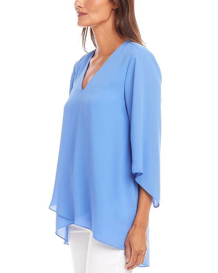 Karen Kane Petite Bracelet Sleeve Asymmetrical Top 5