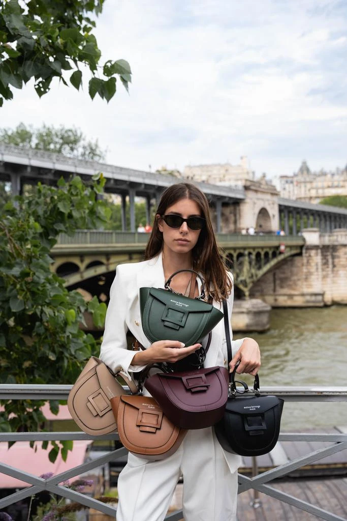 Maison Heritage Sac A Main Mini Votti - Noir - Femme 3