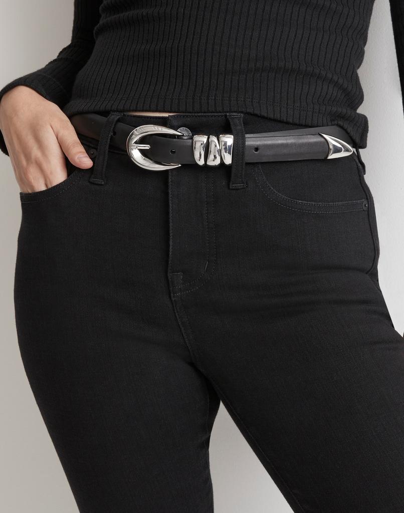 Madewell Triple Metal Keeper Belt