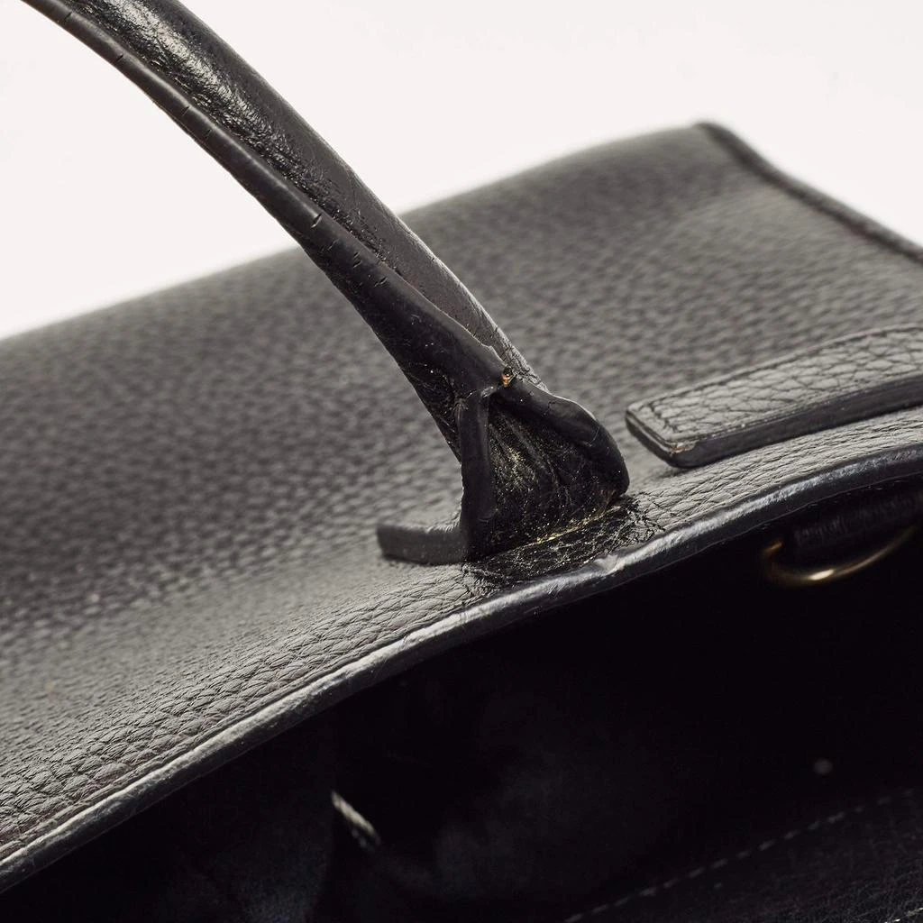 Yves Saint Laurent Saint Laurent Black Leather Nano Classic Sac De Jour Tote 16