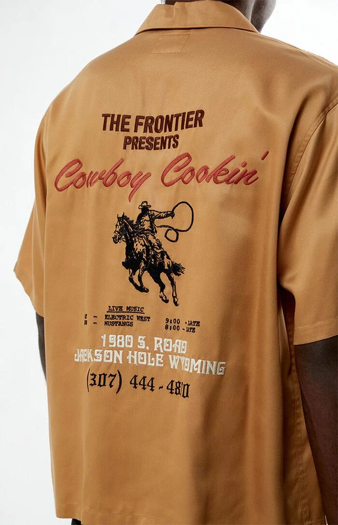 PacSun Cowboy Cookin' Tencel Oversized Camp Shirt 2