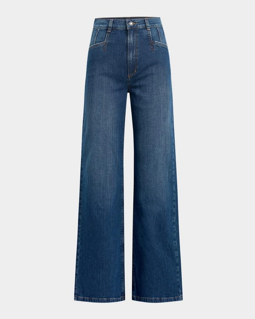 Favorite Daughter The Jordie Wide-Leg Jeans 1