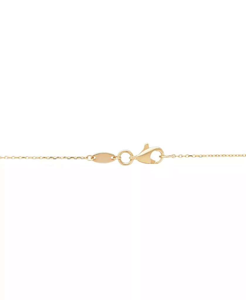 Macy's Cross & Medallion 17-1/2" Rosary Necklace in 10k Tricolor Gold 3