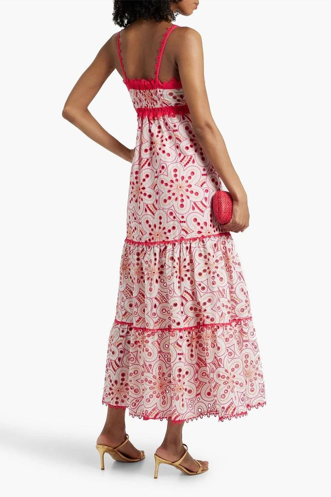 Charo Ruiz Ibiza Andromeda broderie anglaise cotton-blend maxi dress 3