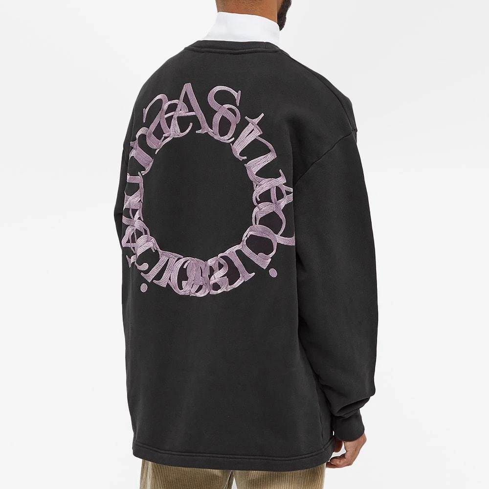 Acne Studios Acne Studios Fin Circle Logo Crew Sweat - T-Shirts 