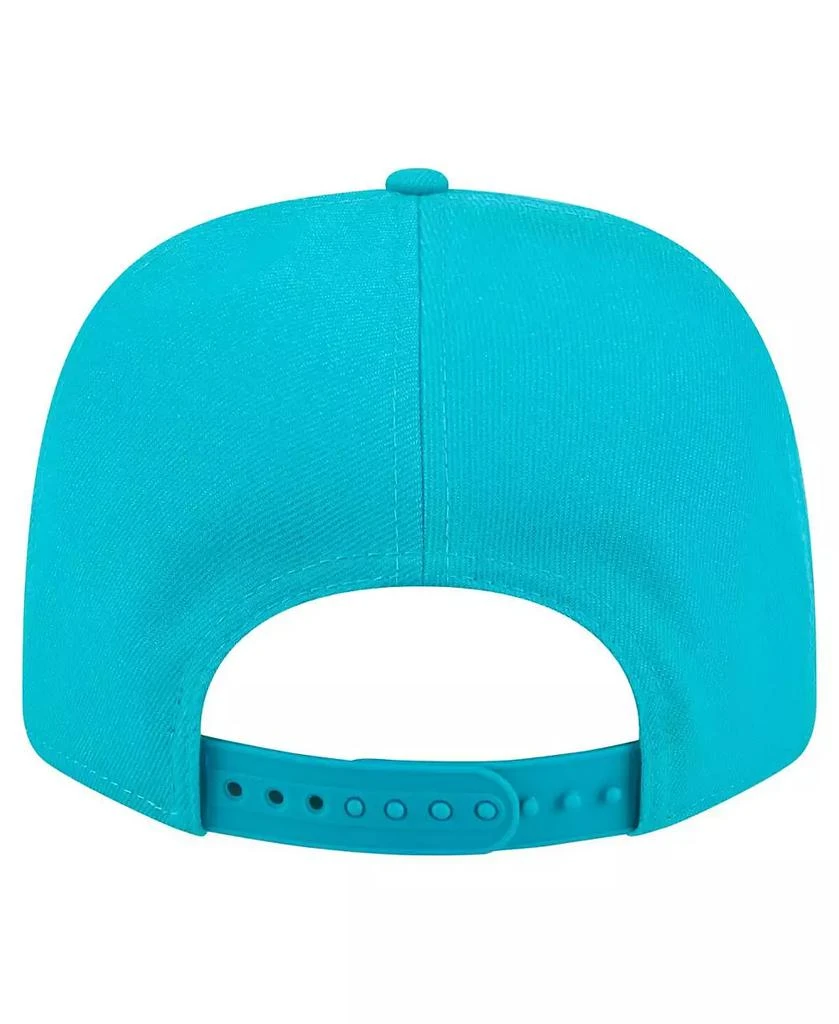 New Era Men
s Aqua Miami Dolphins Gameday Multi Rope 9SEVENTY Stretch-Snap Hat 5