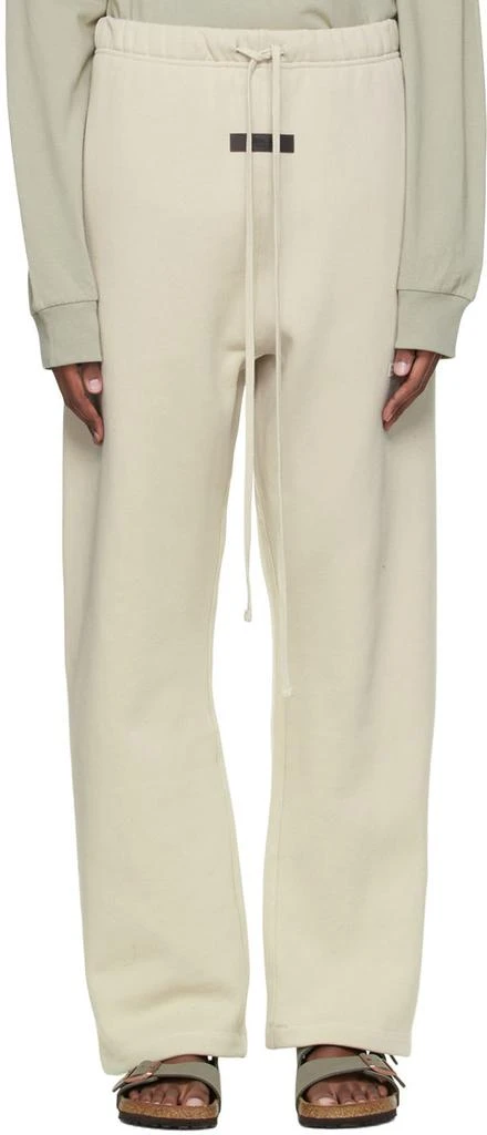 Fear of God ESSENTIALS Beige Relaxed Lounge Pants 1