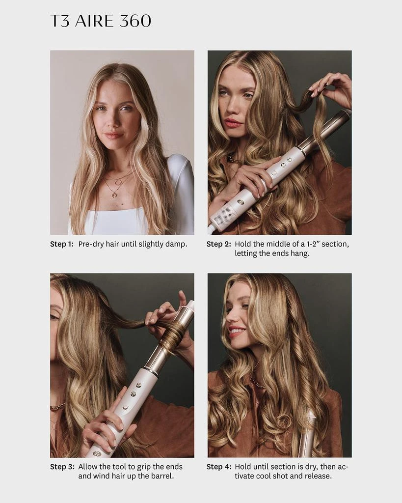 T3 T3 Aire 360 Ceramic Air Styler Blowout Kit 5
