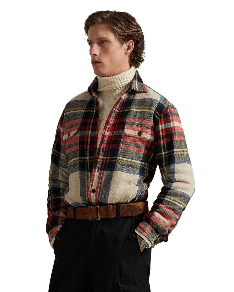 Ralph Lauren Classic Fit Plaid Flannel Workshirt 1