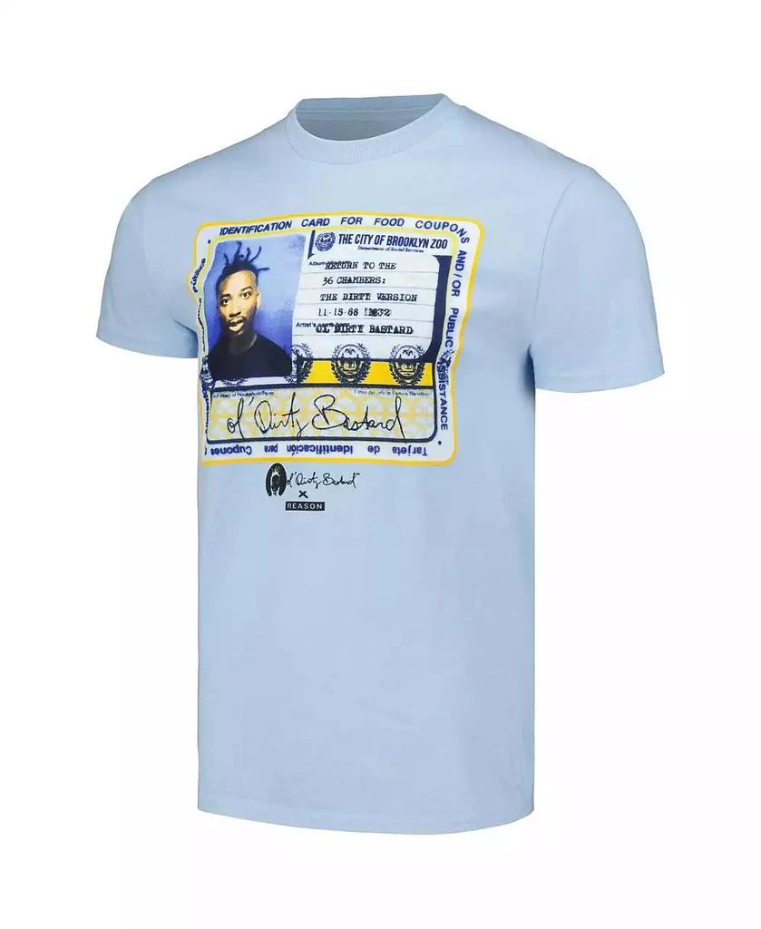 Reason Men's and Women's Light Blue ODB License T-shirt 3