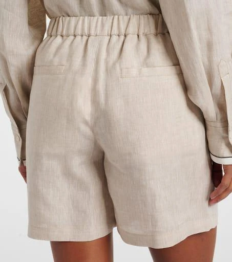 Brunello Cucinelli Linen Bermuda shorts 5