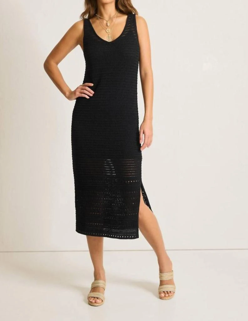 princess polly baby blue dress Farm Rio Tiered Crochet Midi Dress In Black - 55% Off
