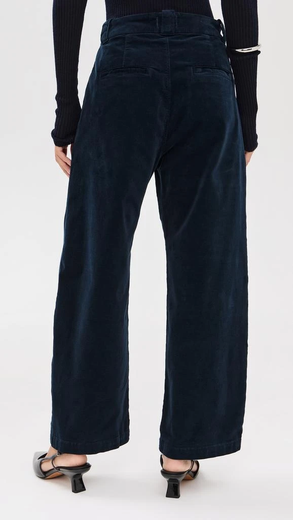 Citizens of Humanity Cara Cropped Pleated Corduroy Trousers 2