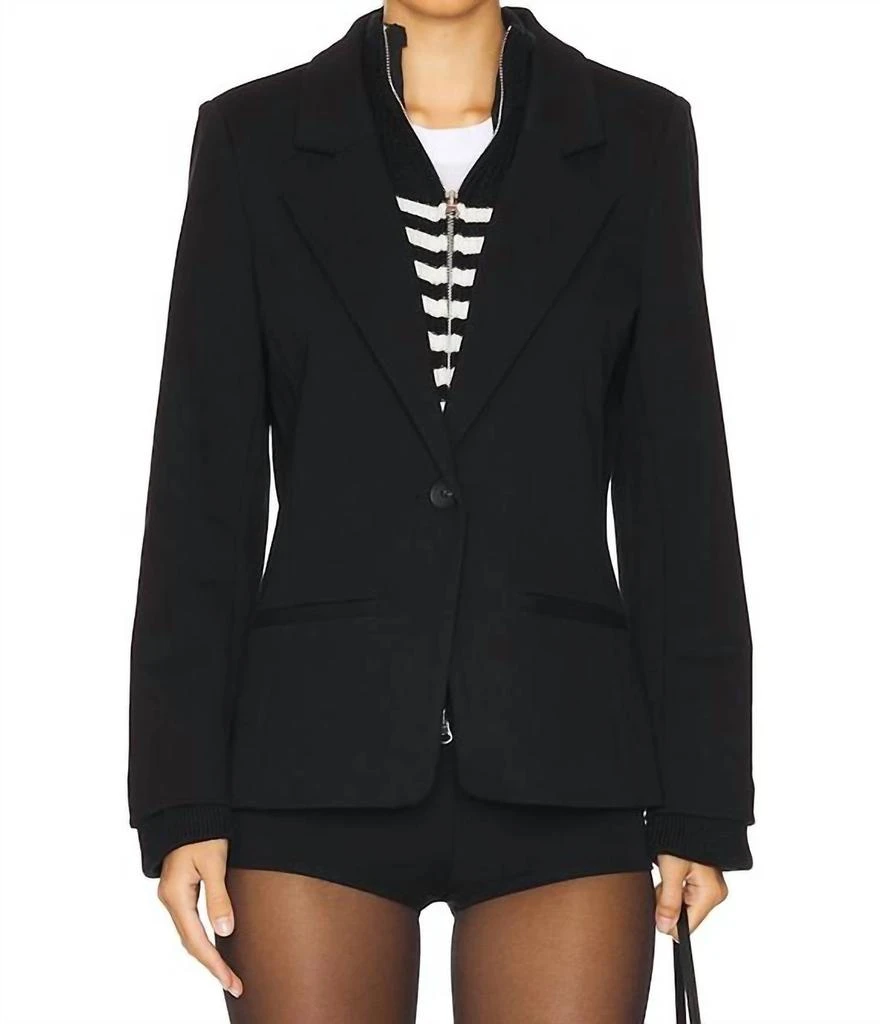 Central Park West Central Park West - Avalon Turtleneck Dickie Blazer 1