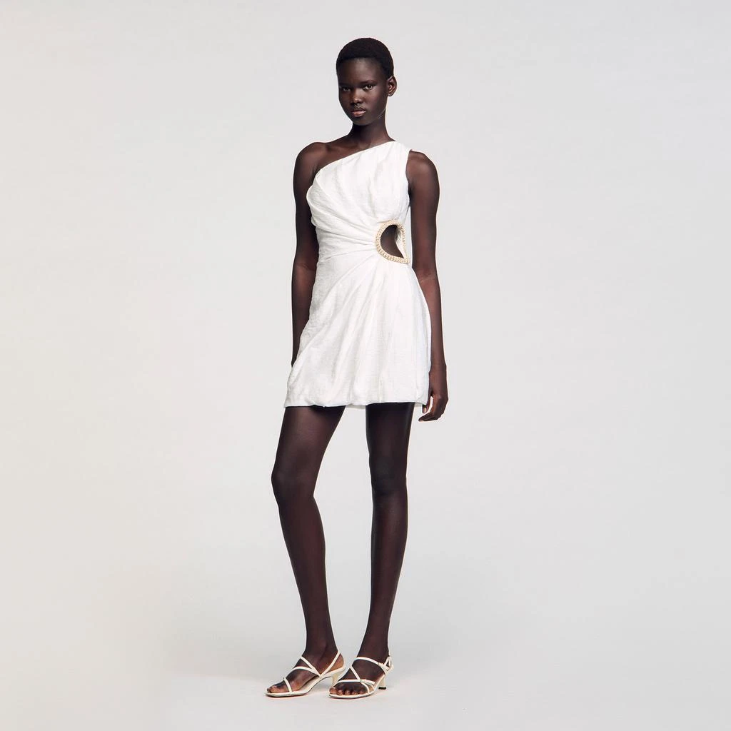 Sandro Short asymmetrical dress 1