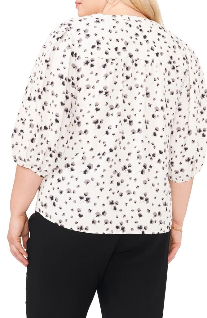 Vince Camuto Floral Print Balloon Sleeve Top 2