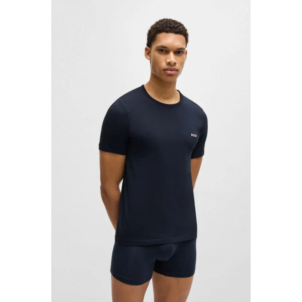 Hugo Boss Three-pack of underwear T-shirts in cotton jersey 2