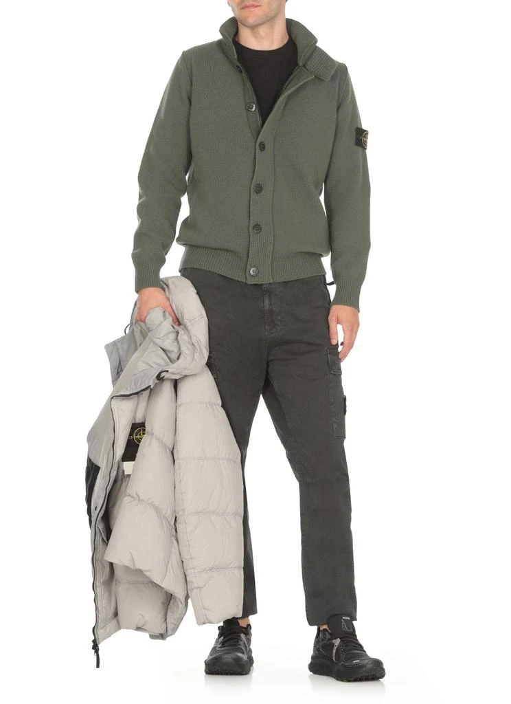 Stone Island Stone Island High Neck Knitted Cardigan 4
