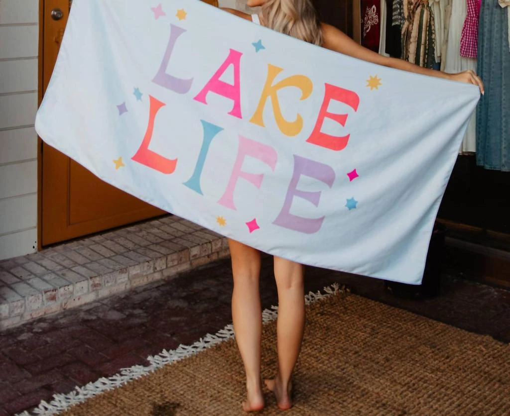 Katydid Katydid - Lake Life Microfiber Towel