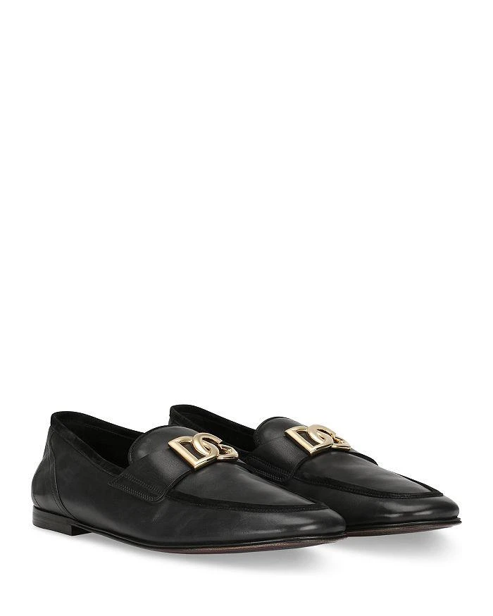 Dolce & Gabbana Calfskin Crust Moccasin With Rounded Toe - NWT Dolce & Gabbana Calfskin Crust Moccasin – On Sale Now with  main image 2