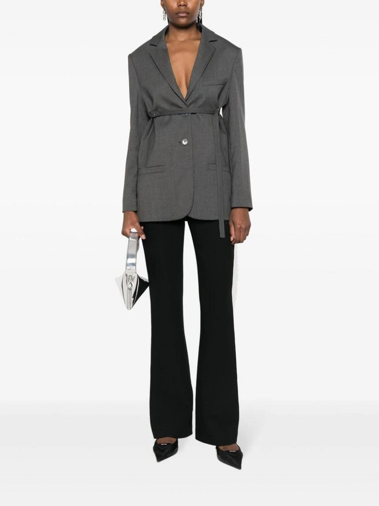 Courrèges Tailored Belted Blazer 2