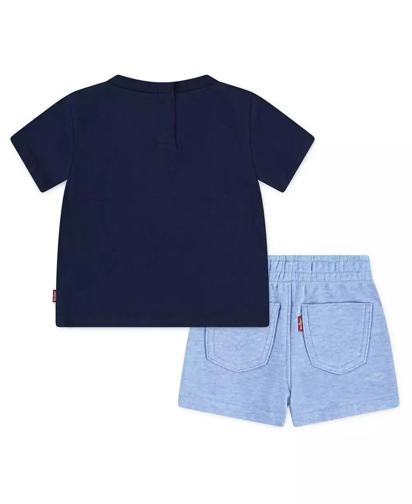 Levi's Baby Boys Coastal Critters Tee and Shorts Knit, 2-Piece Set 2
