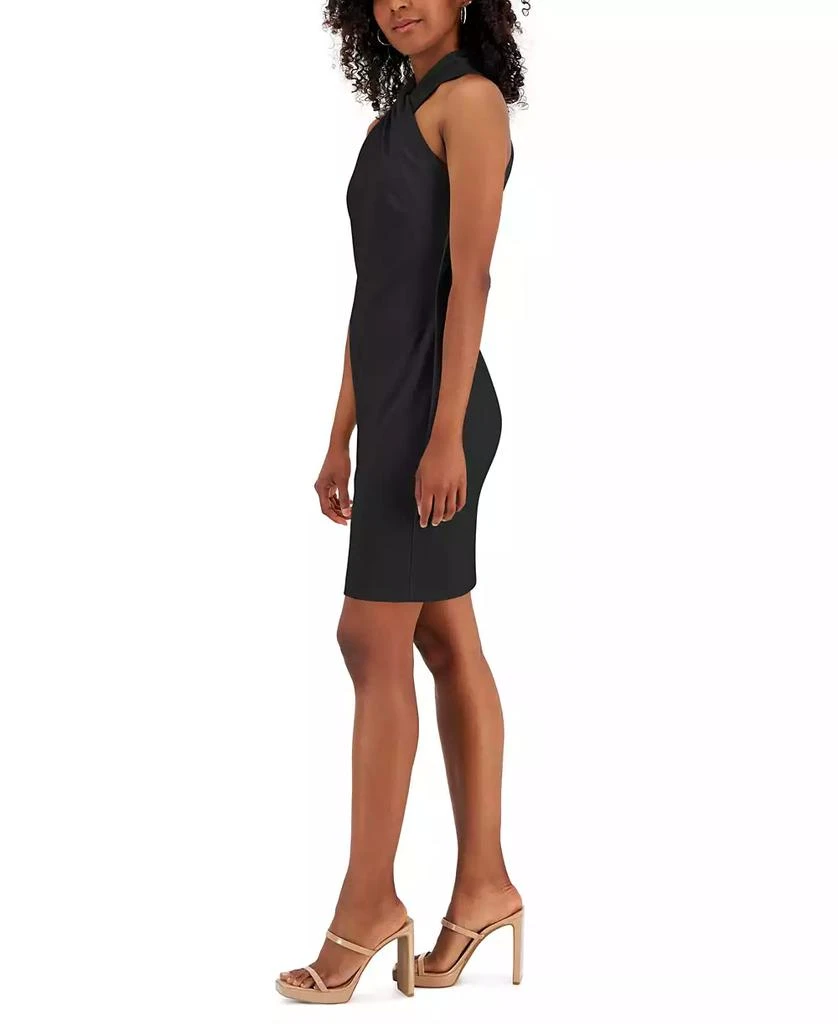 RACHEL Rachel Roy Women's Harland Short Halter Sheath Dress 4