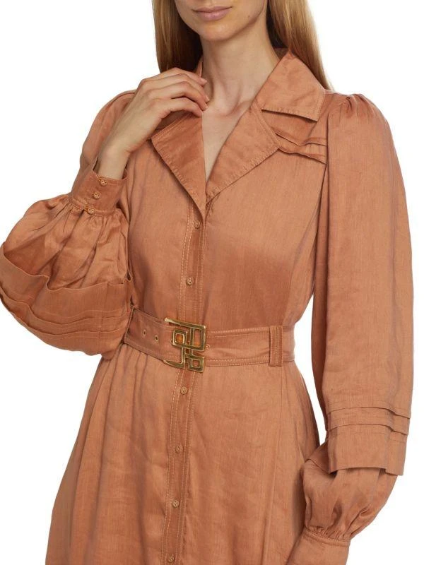 Aje Caroline Belted Midi-Dress 4