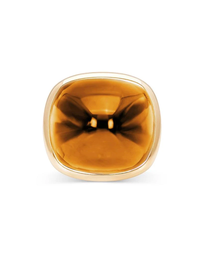 MARINA 18K Yellow Gold Tigella Citrine Statement Ring 3