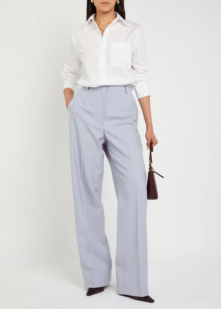 Stella McCartney Wool-woven trousers 4