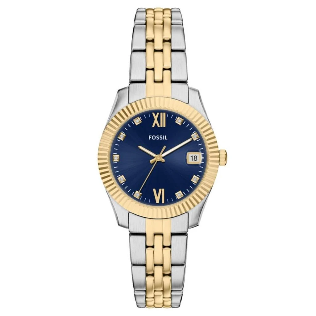Fossil Women
s Scarlette Blue Dial Watch
