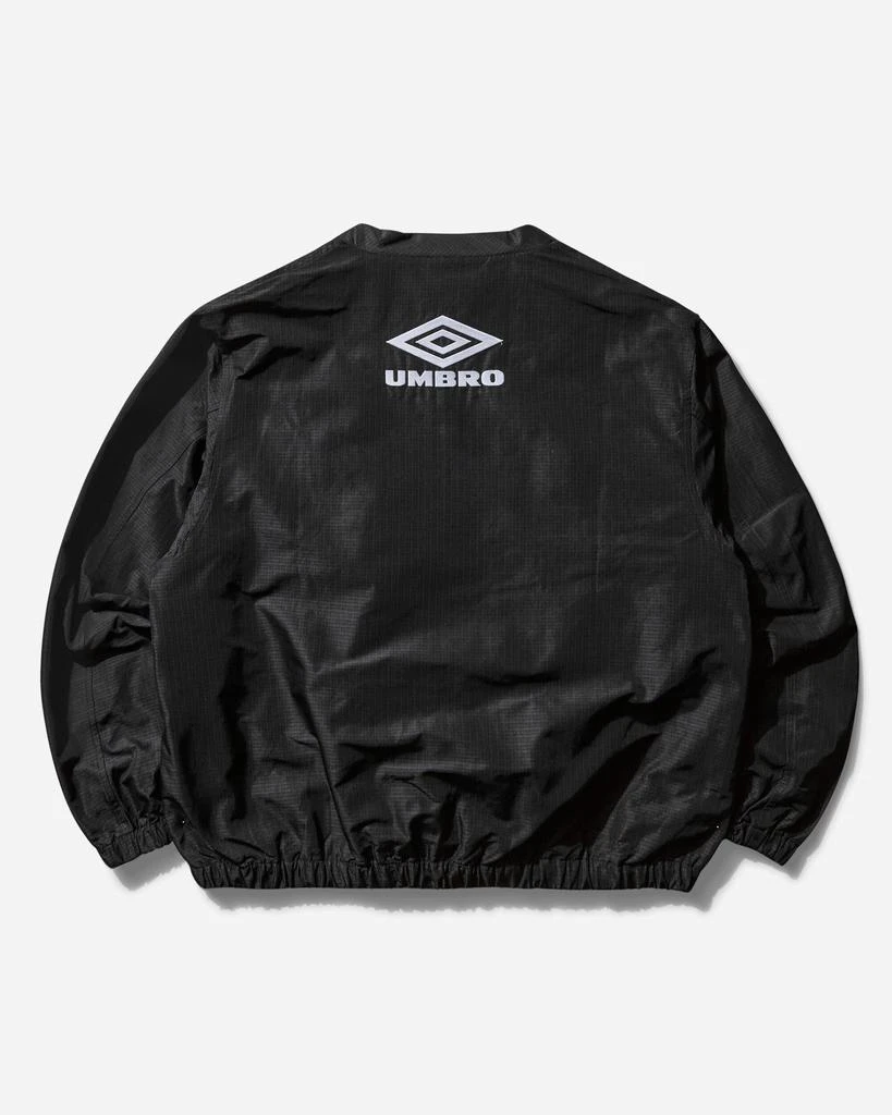 Umbro Men's Check Bomber Jacket Navy / Dark Brown 2