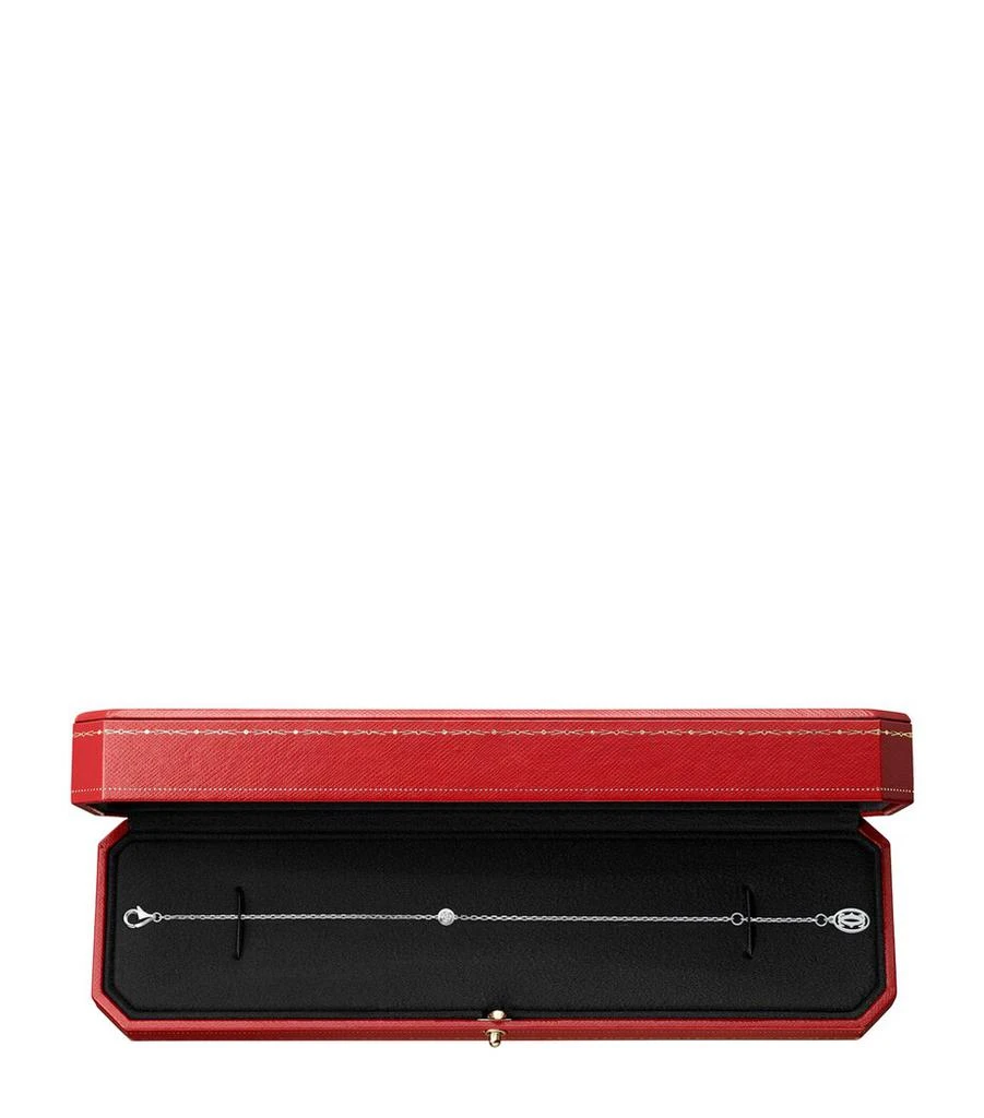 Cartier White Gold and Diamond Cartier d'Amour Bracelet 4