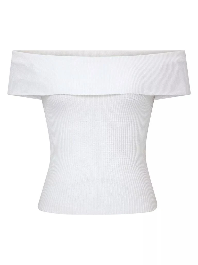 DL1961 Instasculpt Rib Off Shoulder Top 1