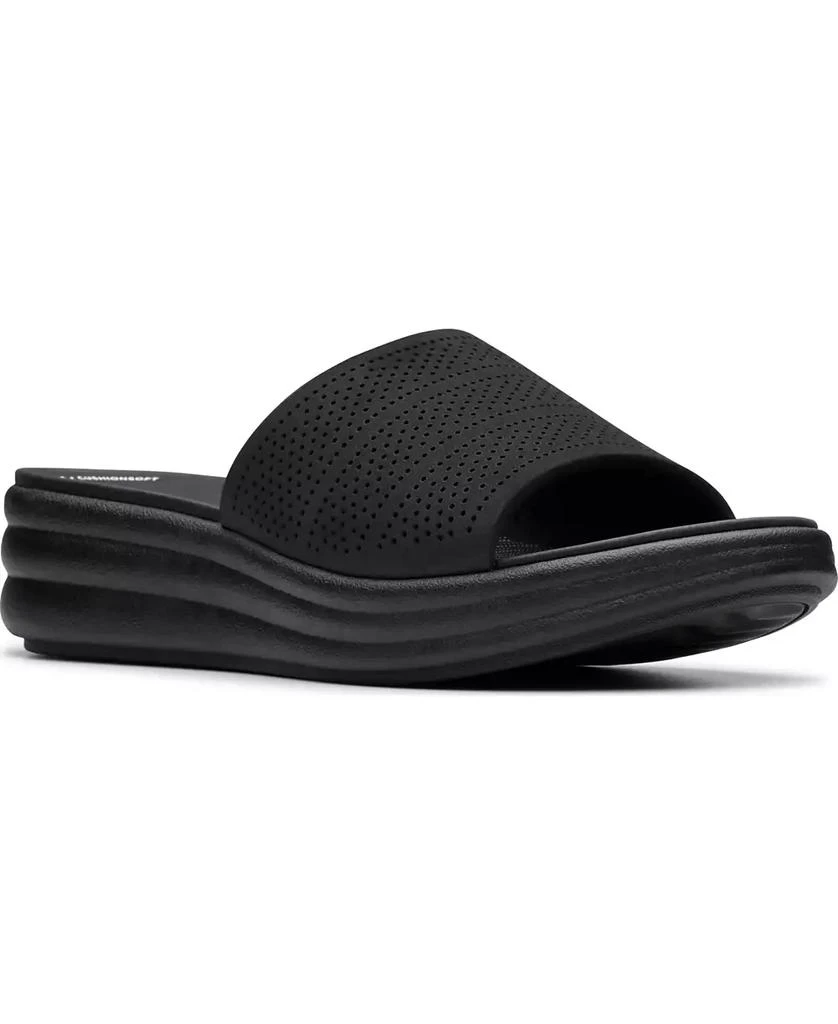 Clarks Cloudsteppers Drift Twist Slip-On Flat Sandals 1