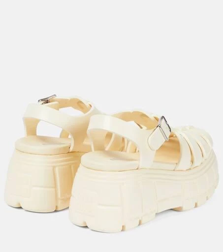 Miu Miu Fisherman platform sandals 3