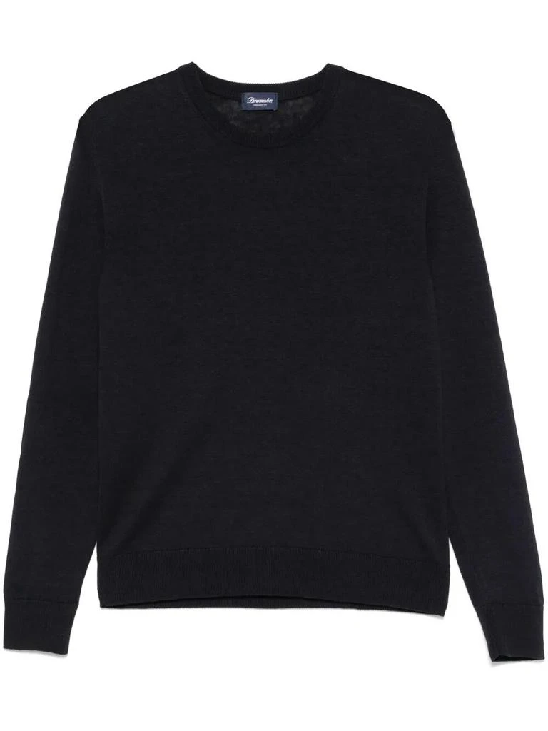 DRUMOHR Drumohr Long Sleeve Crew-Neck Sweater 1