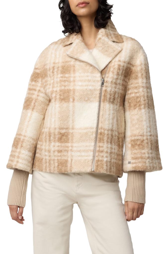Soia & Kyo Pauline Relaxed Fit Plaid Jacket