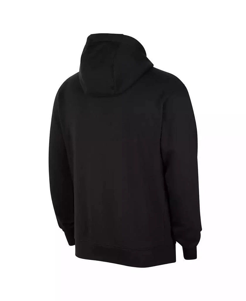 NIKE Men's Black Golden State Warriors Courtside Club Pullover Hoodie 3