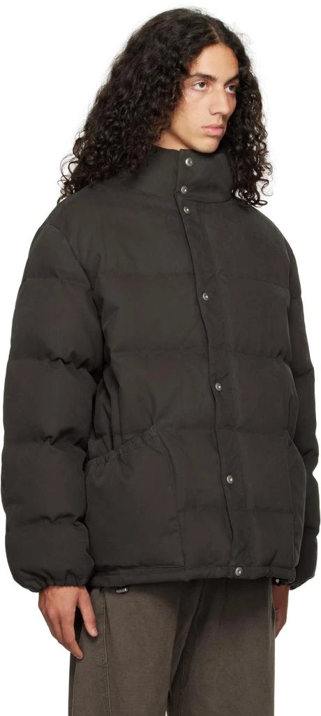 Omar Afridi Brown Noshaq Down Jacket 2