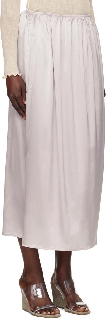 Baserange Purple City Midi Skirt